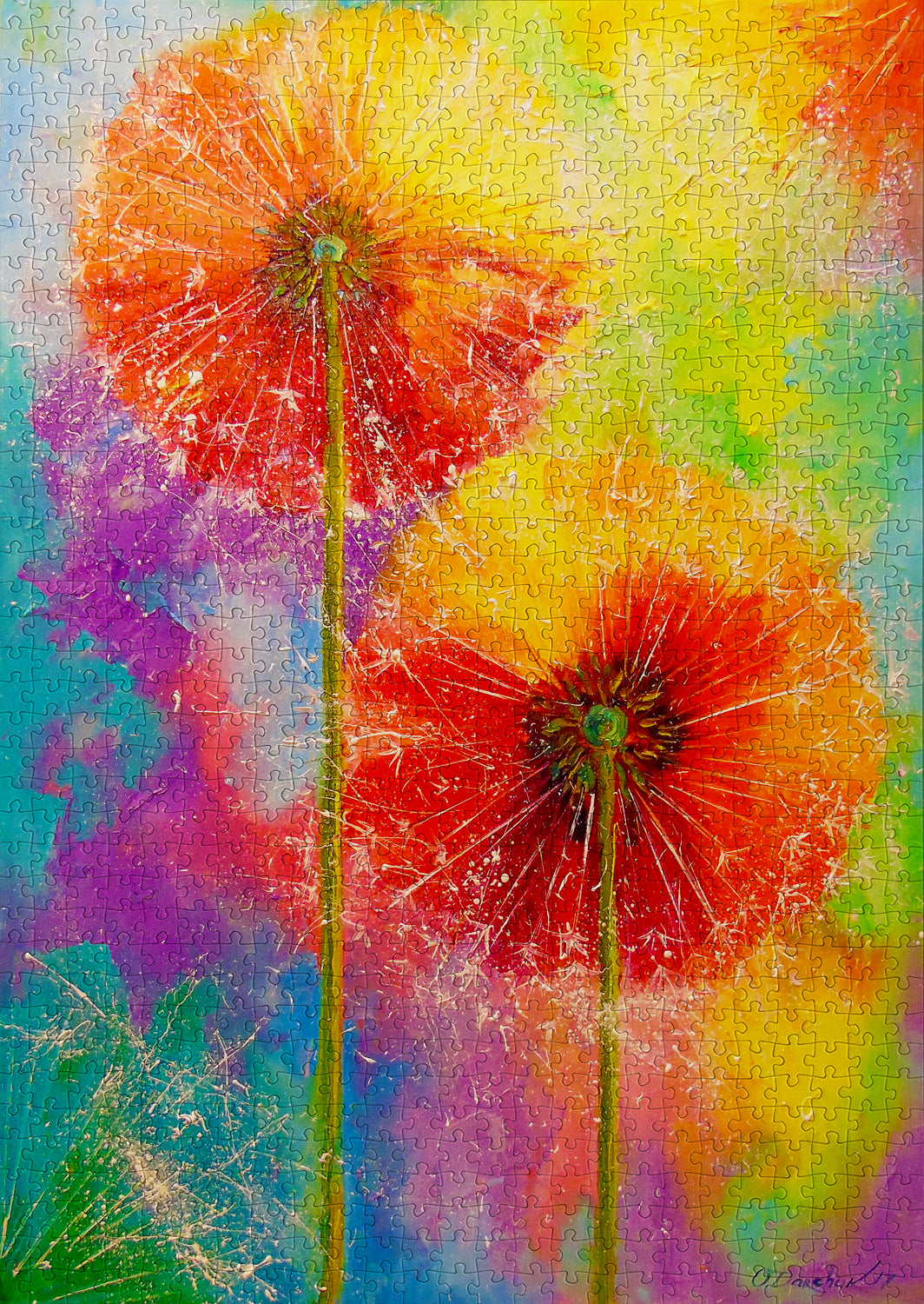 1000 Pieces Jigsaw Puzzle - Dandelions (1790)