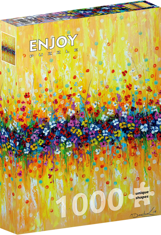 1000 Pieces Jigsaw Puzzle - Delicate Abstraction in Colors (1793)