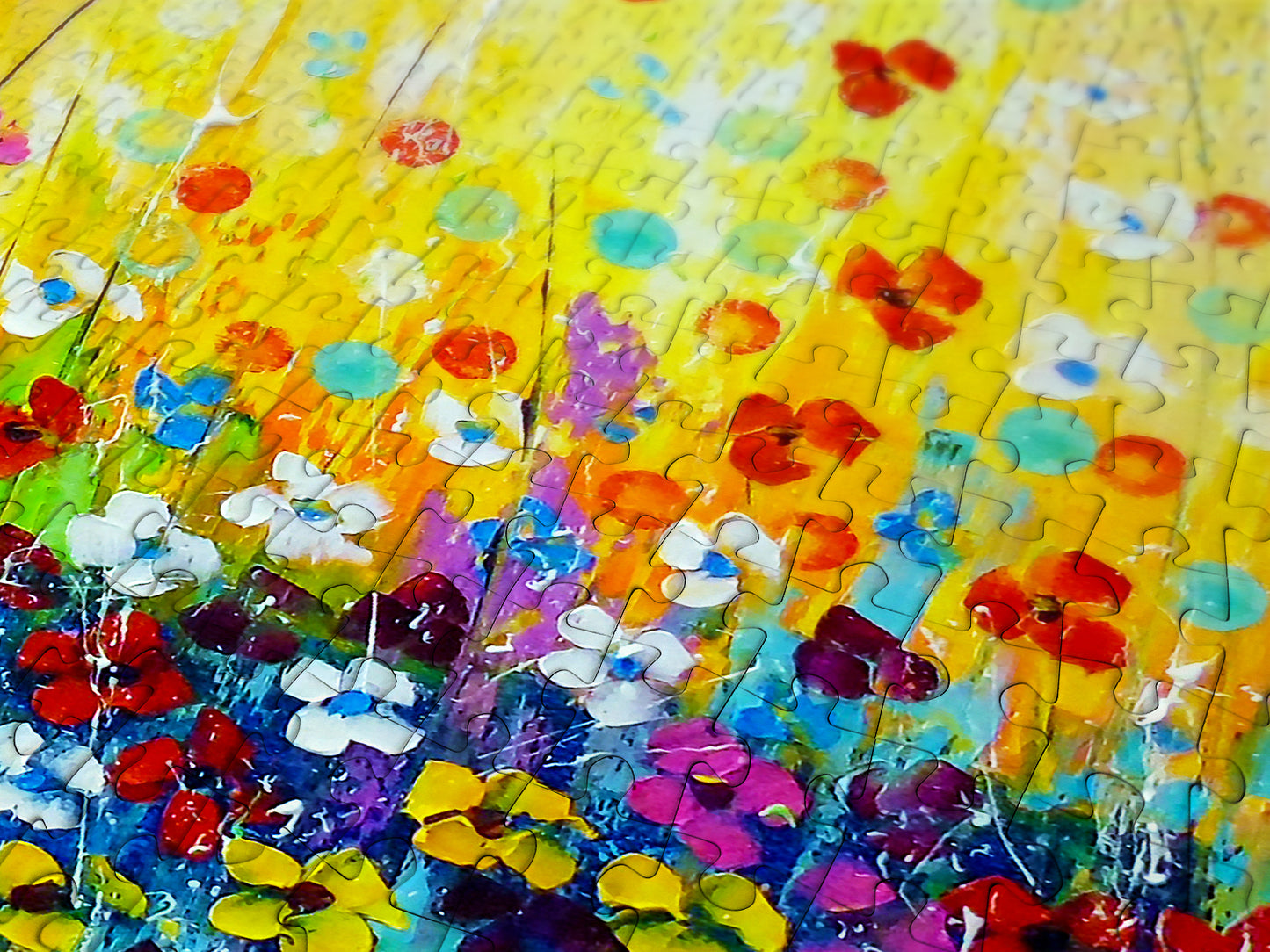 1000 Pieces Jigsaw Puzzle - Delicate Abstraction in Colors (1793)