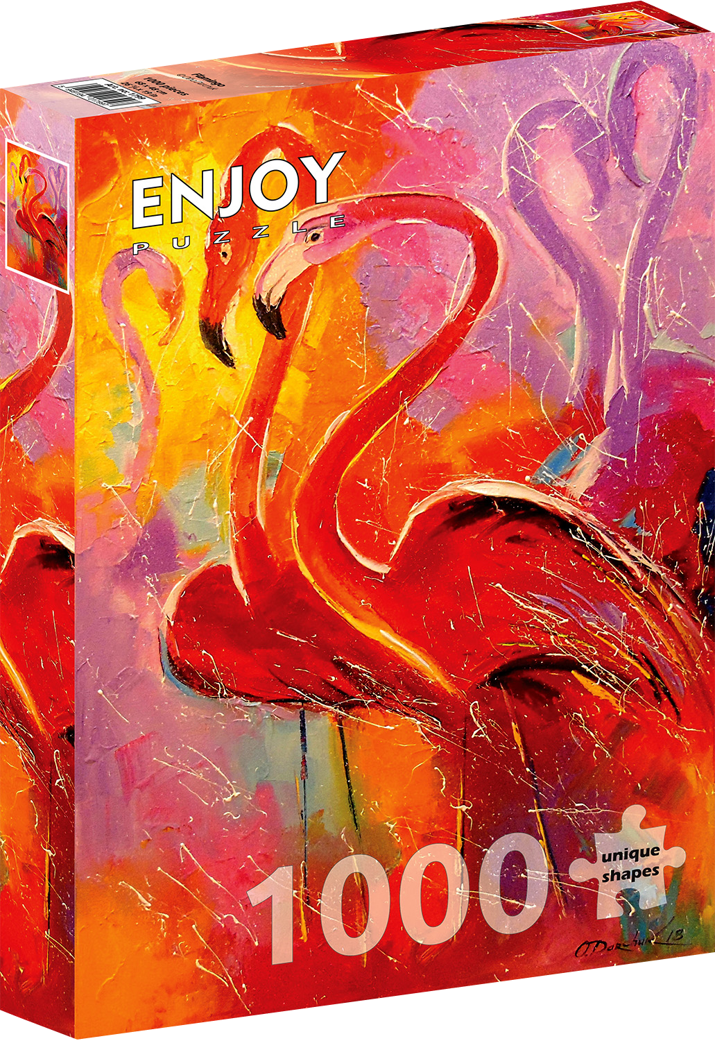 1000 Pieces Jigsaw Puzzle - Flamingo (1799)