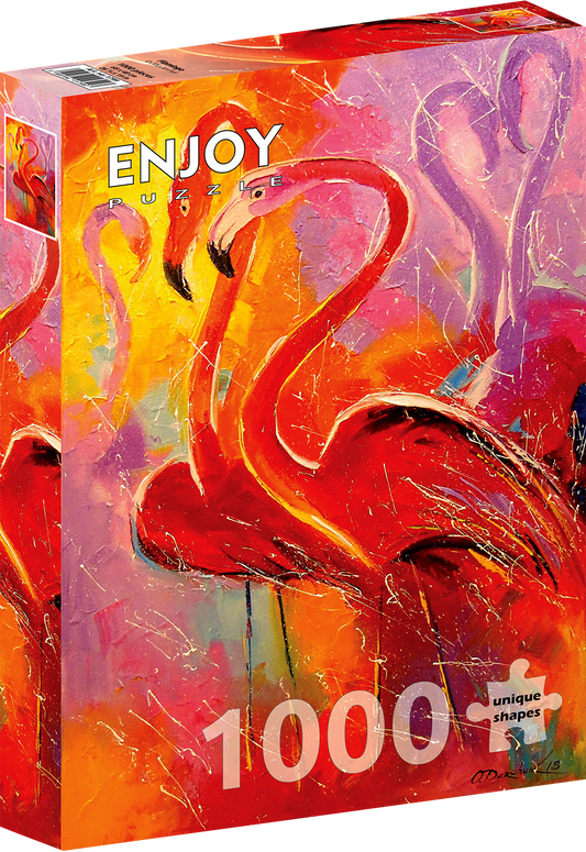 1000 Pieces Jigsaw Puzzle - Flamingo (1799)