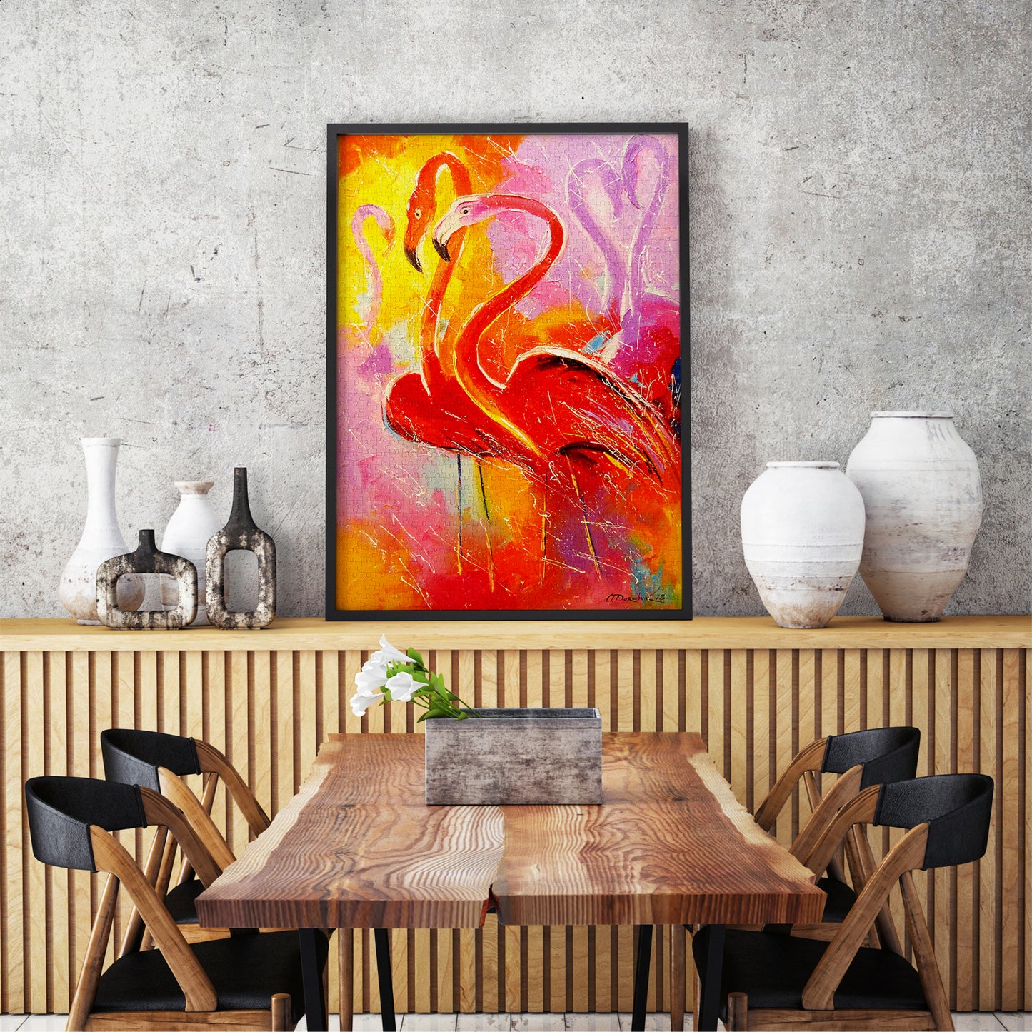 1000 Pieces Jigsaw Puzzle - Flamingo (1799)