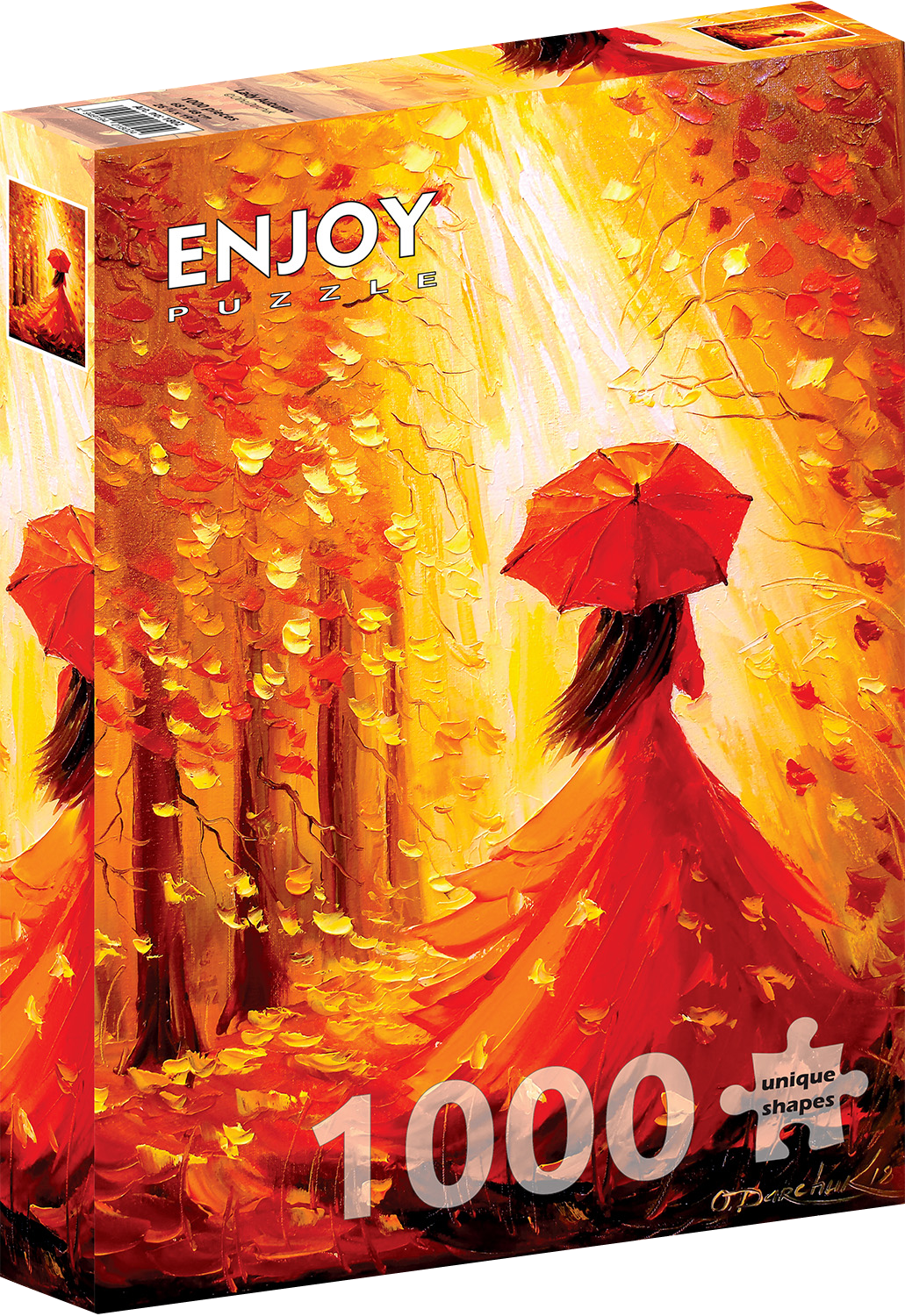 1000 Pieces Jigsaw Puzzle - Lady Autumn (1802)