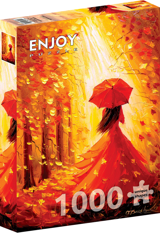 1000 Pieces Jigsaw Puzzle - Lady Autumn (1802)