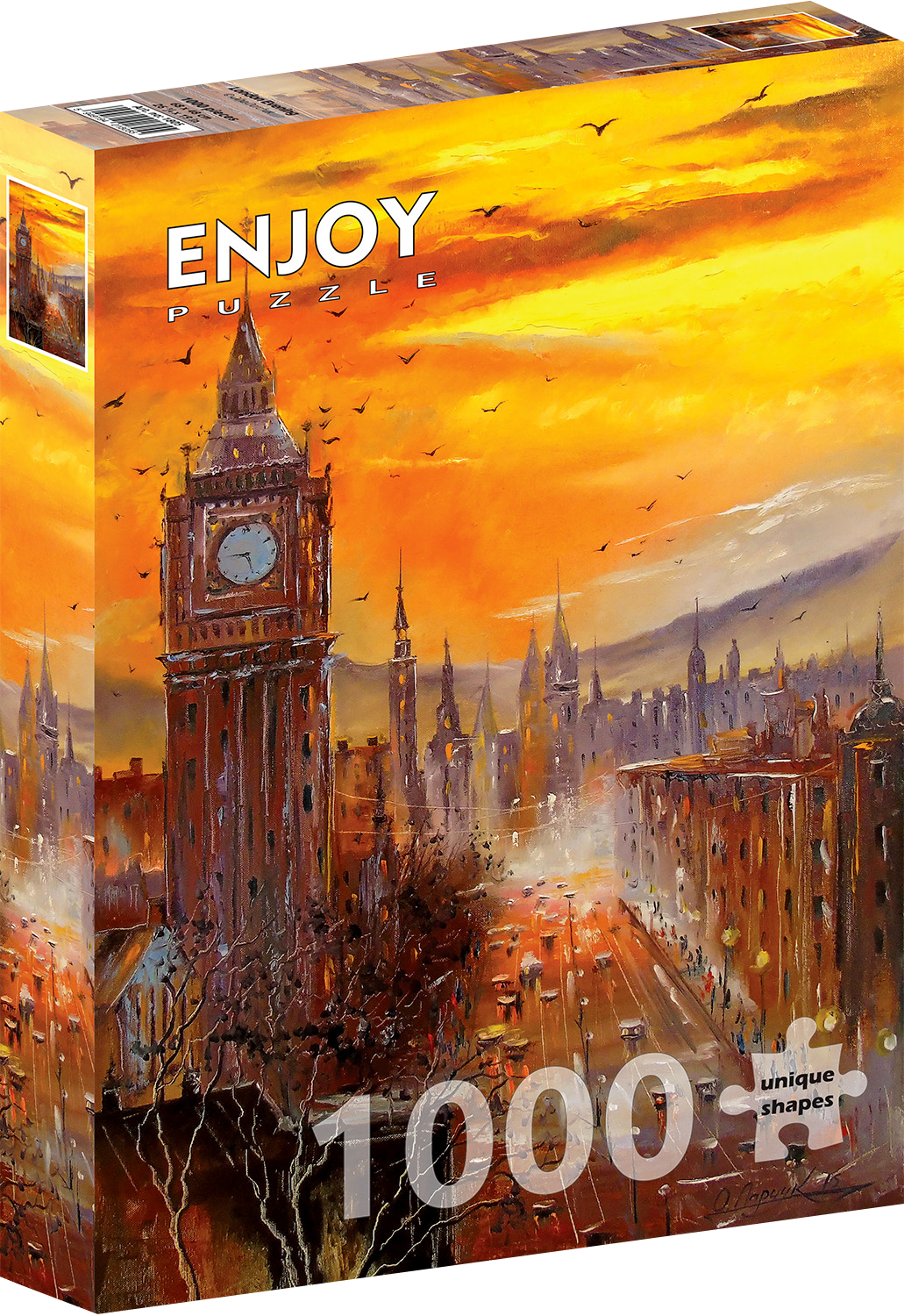 1000 Pieces Jigsaw Puzzle - London Evening (1805)