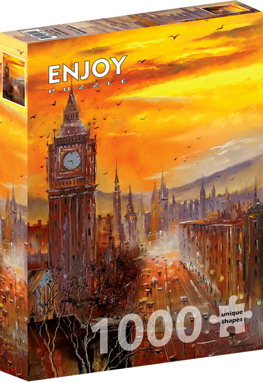 1000 Pieces Jigsaw Puzzle - London Evening (1805)