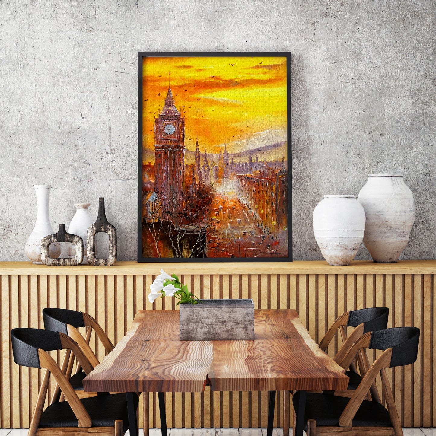 1000 Pieces Jigsaw Puzzle - London Evening (1805)