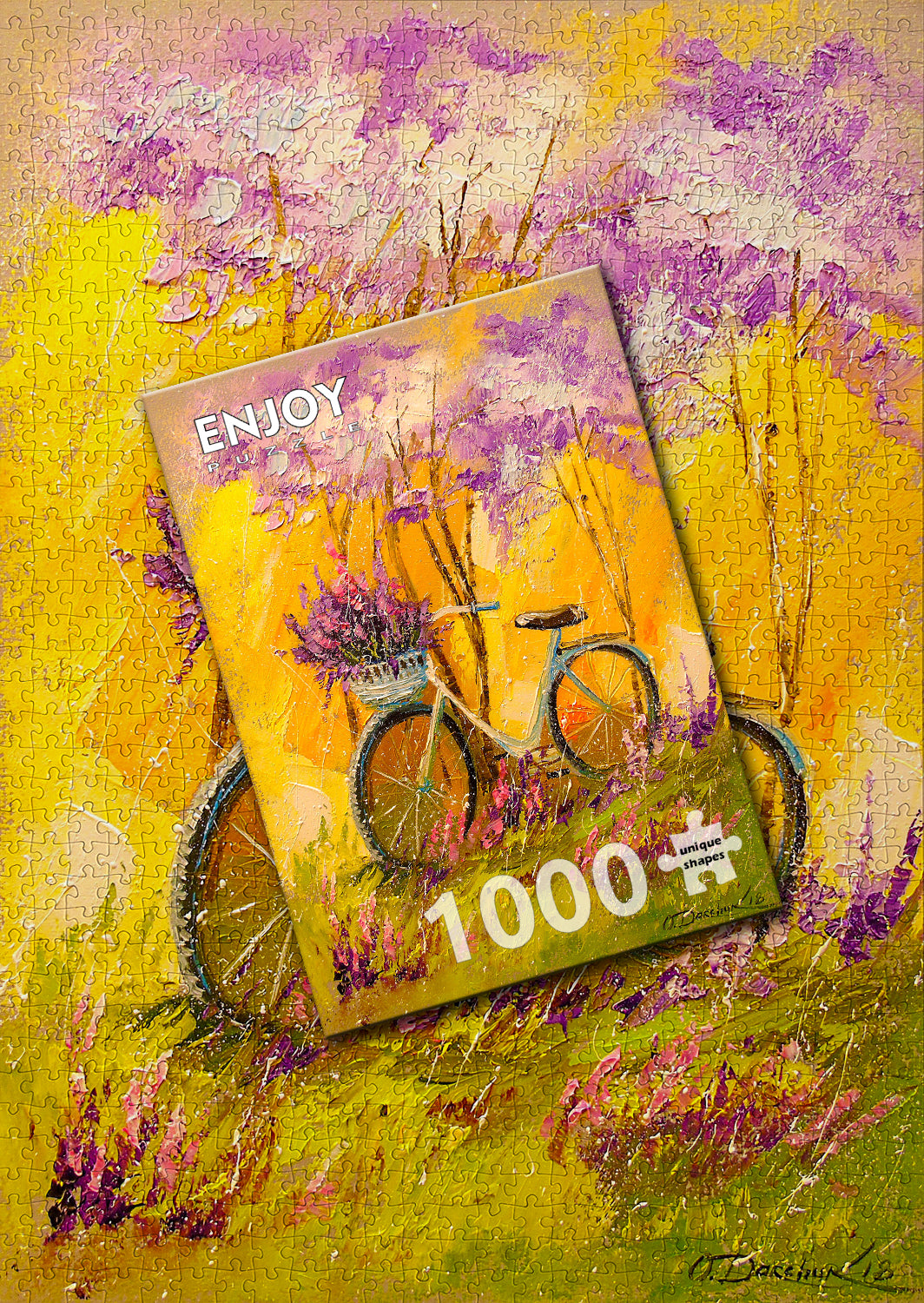 1000 Pieces Jigsaw Puzzle - My Bike (1811)