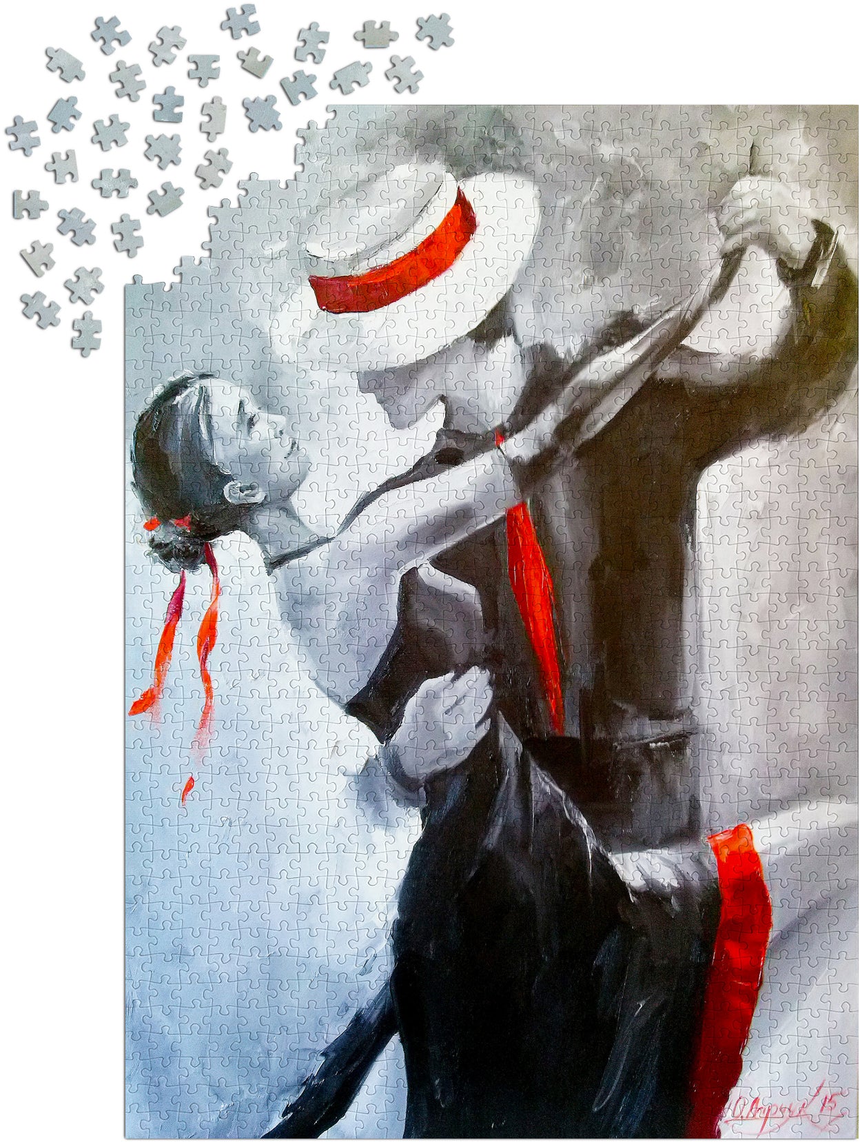 1000 Pieces Jigsaw Puzzle - Our Tango (1814)