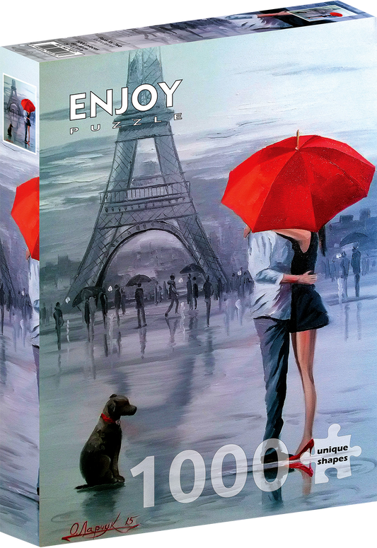 1000 Pieces Jigsaw Puzzle - Paris for Two (1817)