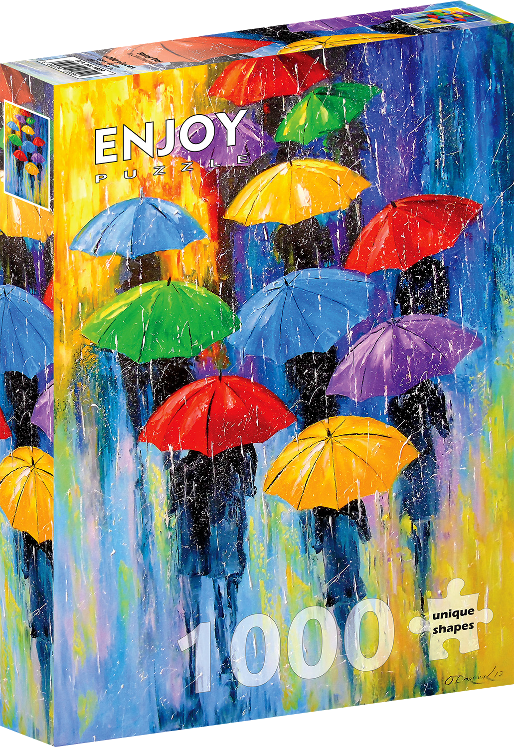 1000 Pieces Jigsaw Puzzle - Rainy Day (1829)