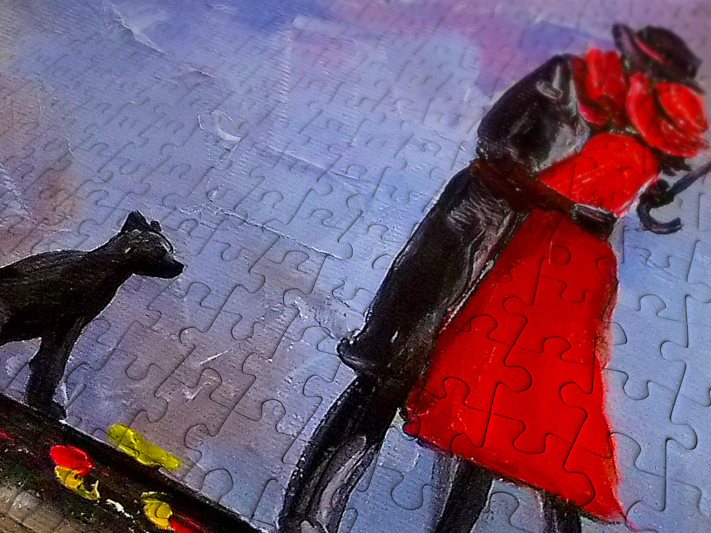 1000 Pieces Jigsaw Puzzle - Rainy Day in Paris (1832)