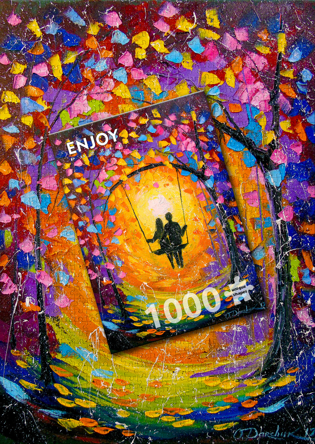 1000 Pieces Jigsaw Puzzle - Romantic Love (1835)
