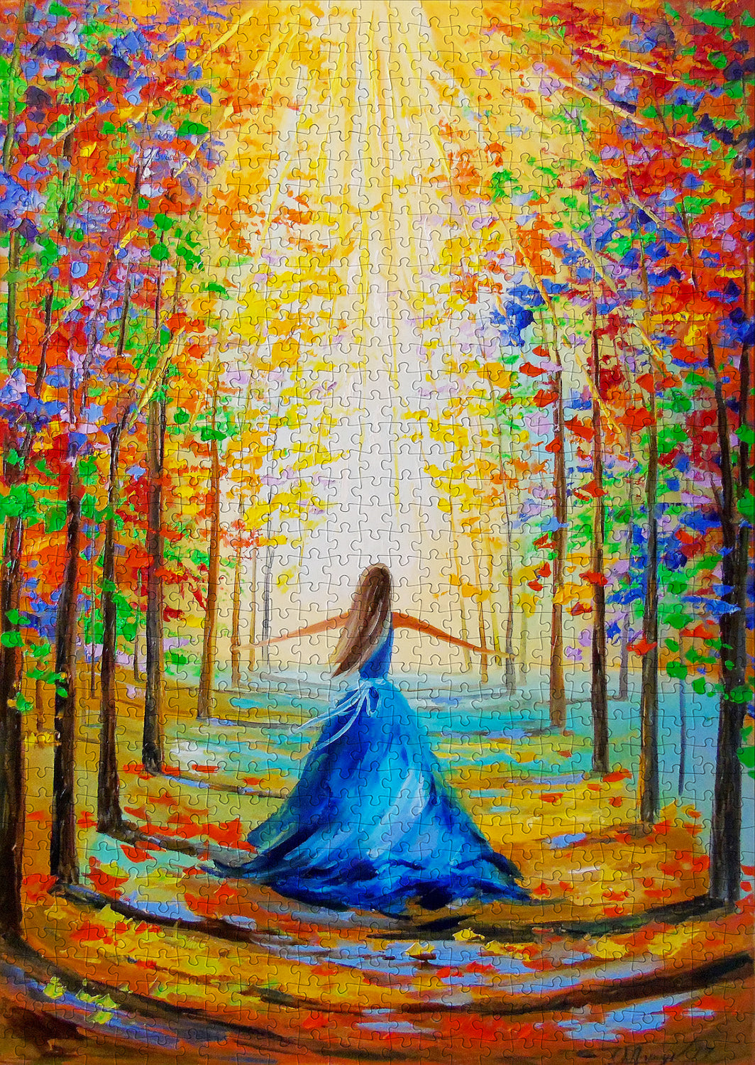 1000 Pieces Jigsaw Puzzle - Towards the Sun (1841)