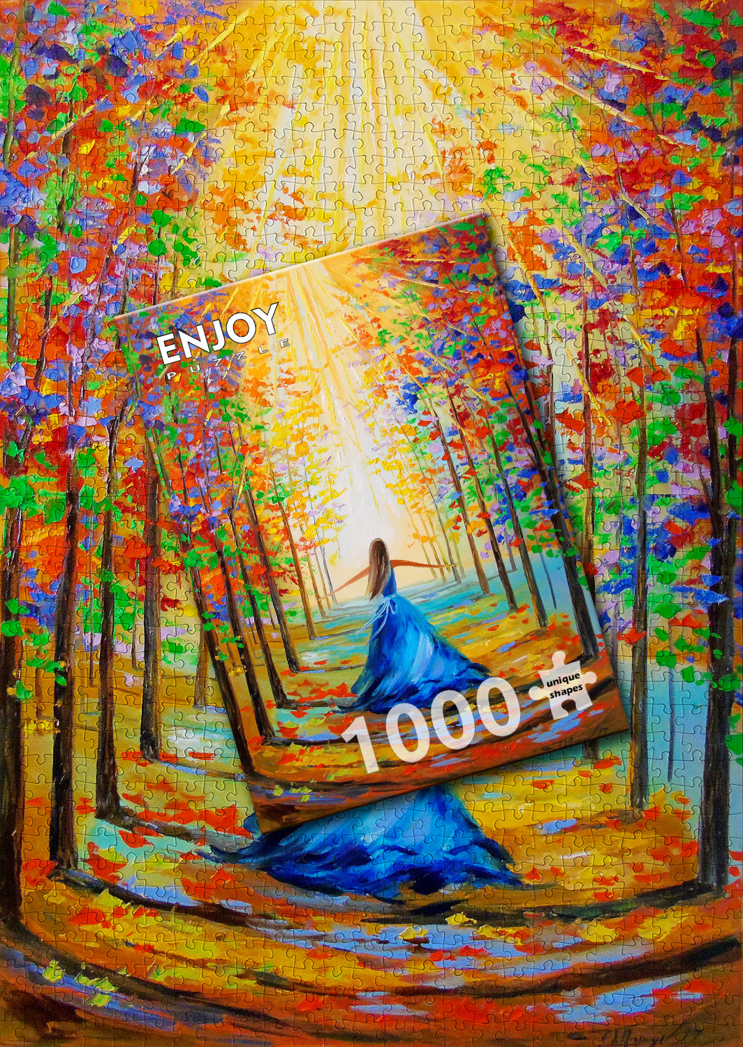 1000 Pieces Jigsaw Puzzle - Towards the Sun (1841)