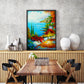 1000 Pieces Jigsaw Puzzle - Town by the Sea (1844)