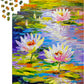 1000 Pieces Jigsaw Puzzle - Water Lilies in the Pond (1847)