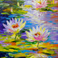 1000 Pieces Jigsaw Puzzle - Water Lilies in the Pond (1847)