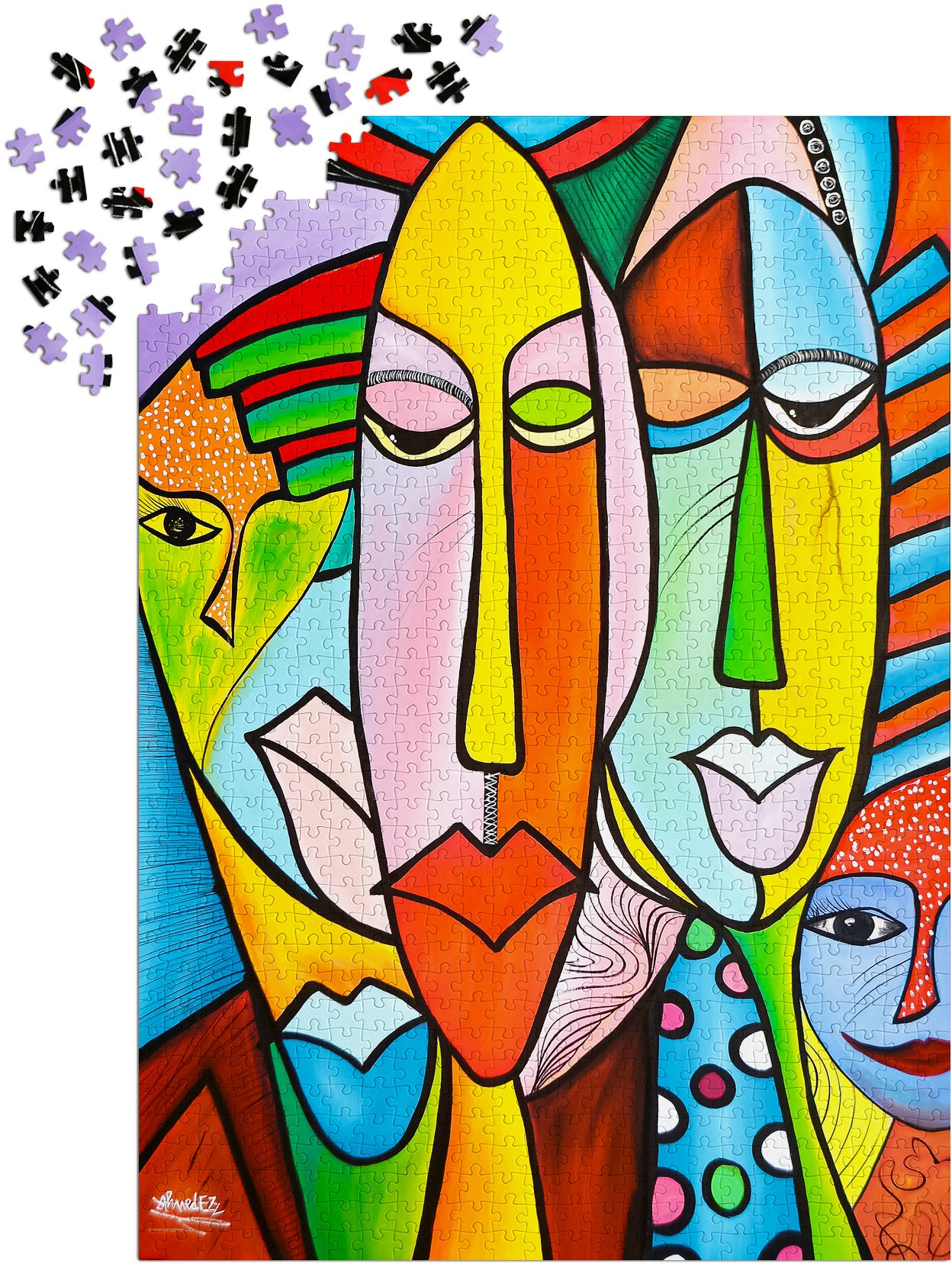 1000 Pieces Jigsaw Puzzle - Africano (1859)