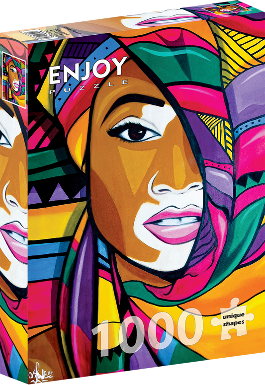 1000 Pieces Jigsaw Puzzle - African Beauty (1862)