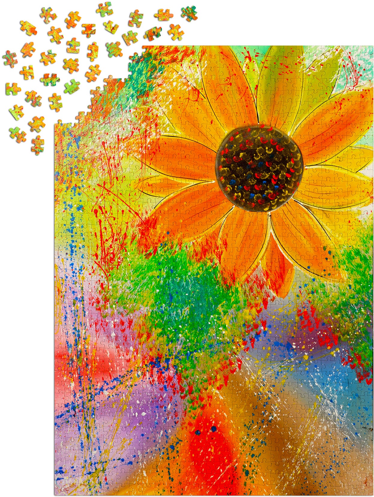 1000 Pieces Jigsaw Puzzle - Sunflower (1868)
