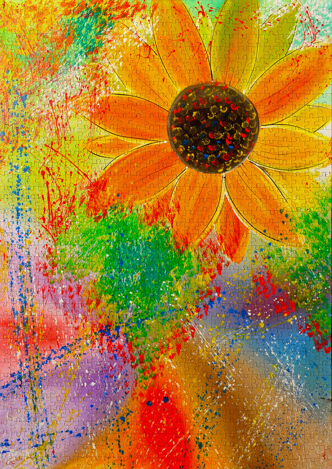 1000 Pieces Jigsaw Puzzle - Sunflower (1868)