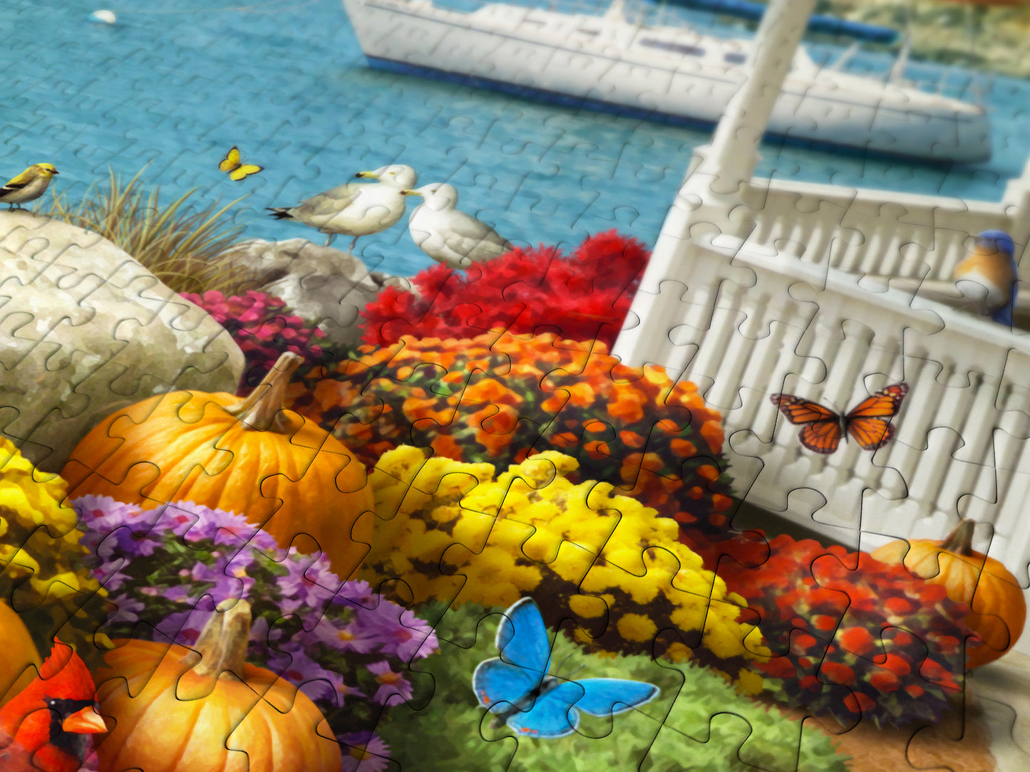 1000 Pieces Jigsaw Puzzle - Autumn Splendor (1874)
