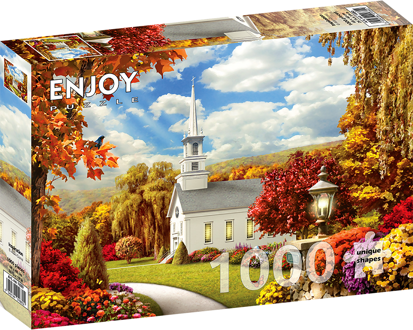 1000 Pieces Jigsaw Puzzle - Inspiration (1880)