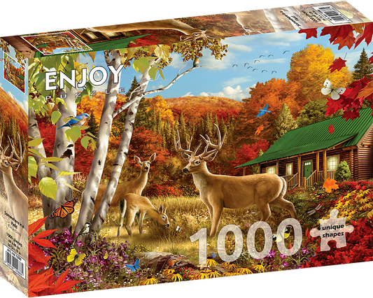 1000 Pieces Jigsaw Puzzle - Somewhere in a Field (1886)