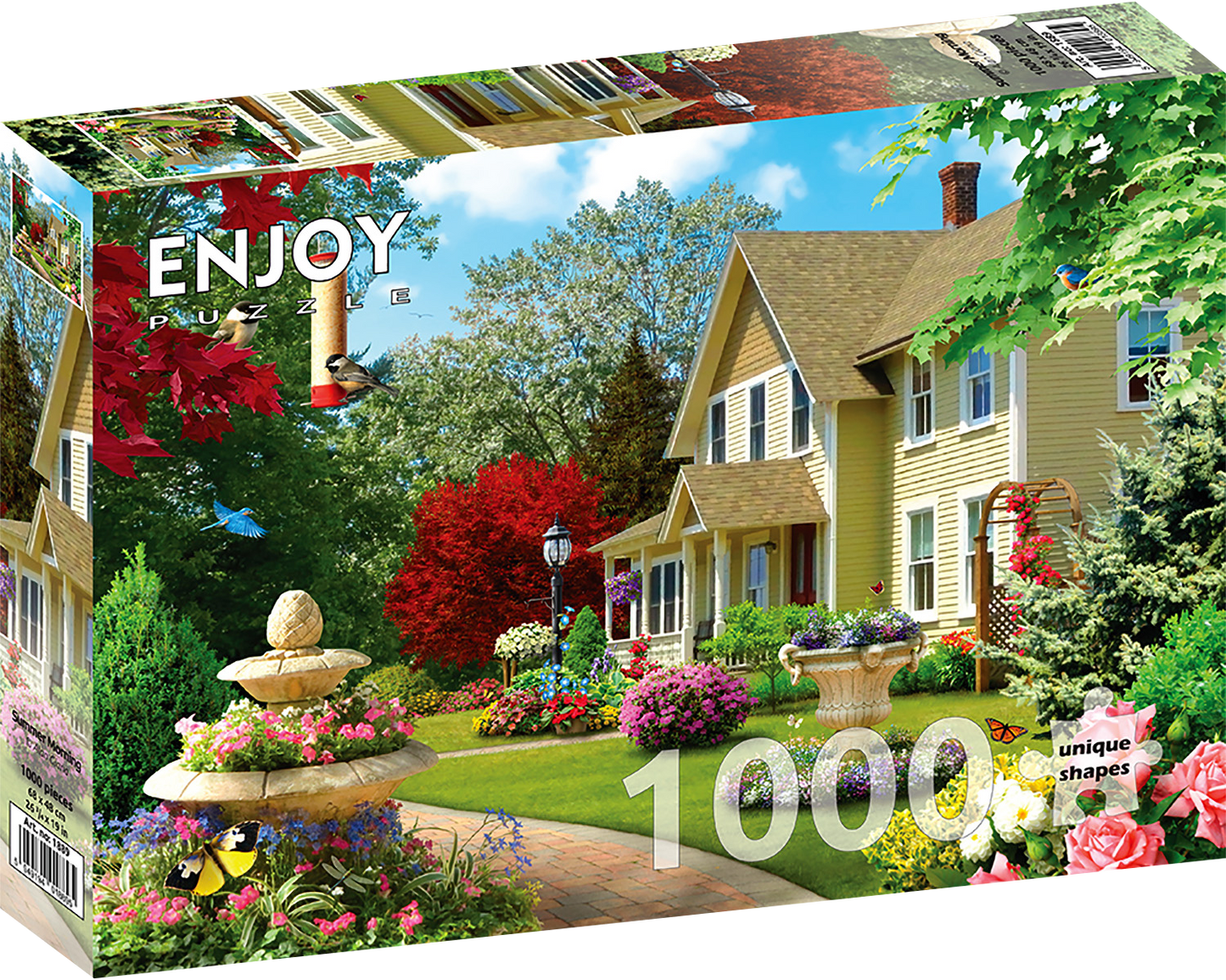 1000 Pieces Jigsaw Puzzle - Summer Morning (1889)