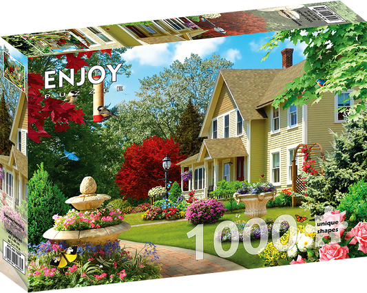 1000 Pieces Jigsaw Puzzle - Summer Morning (1889)