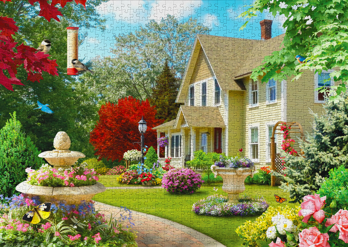 1000 Pieces Jigsaw Puzzle - Summer Morning (1889)