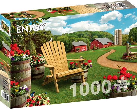 1000 Pieces Jigsaw Puzzle - This Lovely Morning (1892)