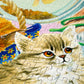 1000 Pieces Jigsaw Puzzle - Curious Cats (1898)