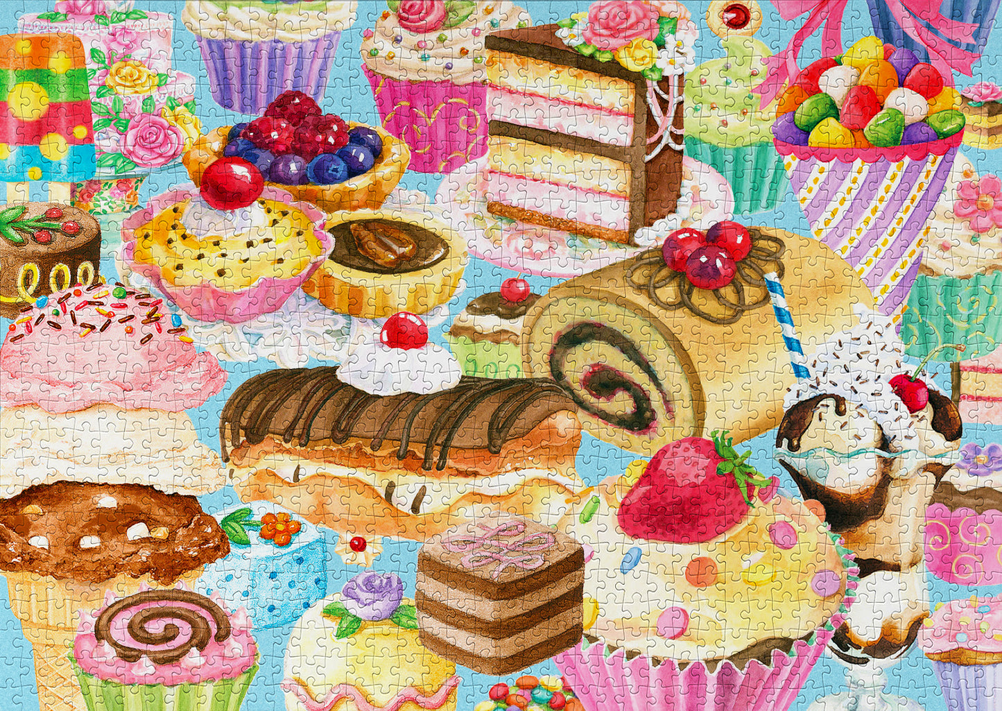 1000 Pieces Jigsaw Puzzle - Sweet Treats (1907)