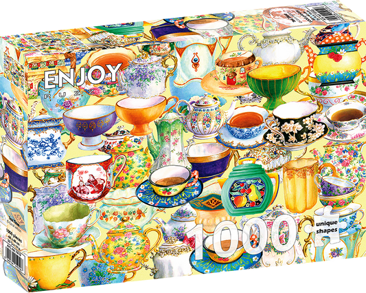 1000 Pieces Jigsaw Puzzle - Tea Time (1910)