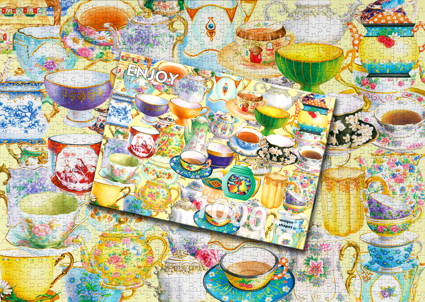 1000 Pieces Jigsaw Puzzle - Tea Time (1910)