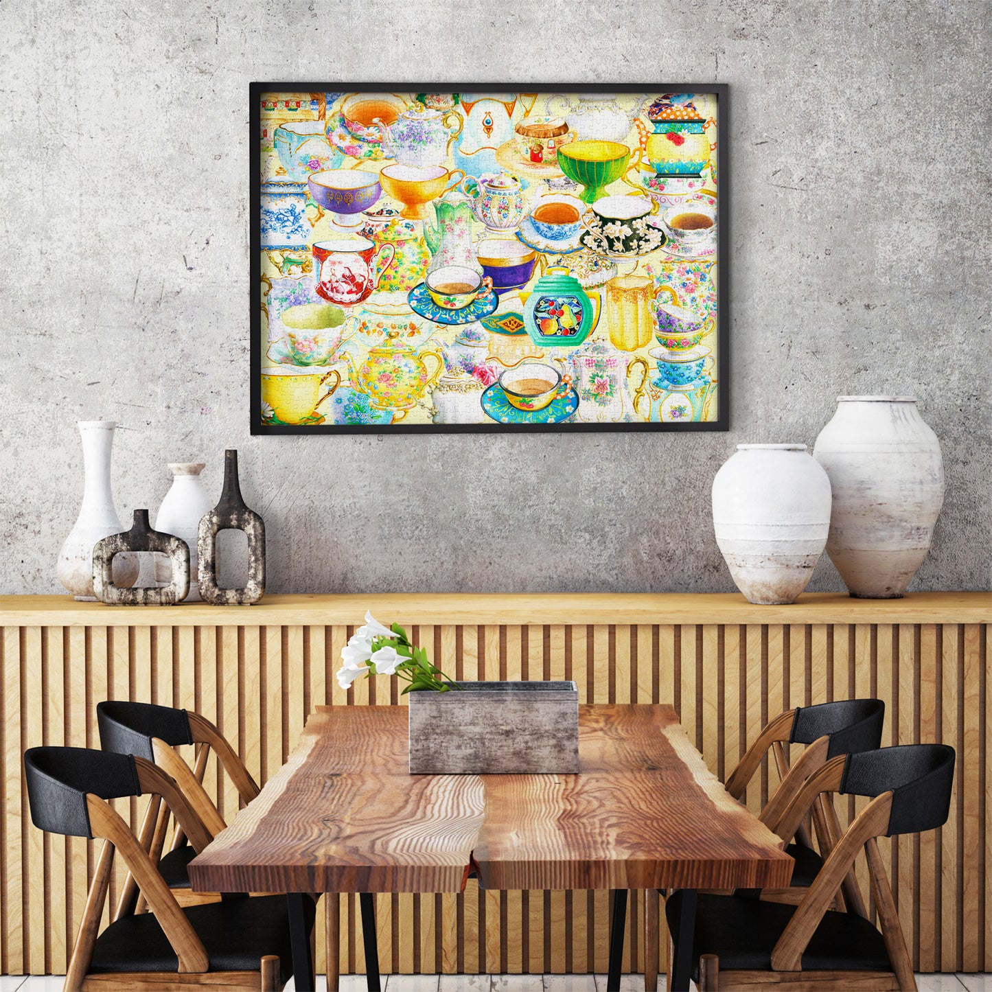 1000 Pieces Jigsaw Puzzle - Tea Time (1910)