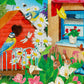1000 Pieces Jigsaw Puzzle - Birdhouse Garden (1913)