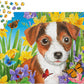 1000 Pieces Jigsaw Puzzle - Puppy Garden (1916)
