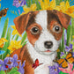 1000 Pieces Jigsaw Puzzle - Puppy Garden (1916)