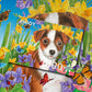 1000 Pieces Jigsaw Puzzle - Puppy Garden (1916)