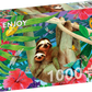 1000 Pieces Jigsaw Puzzle - Sweet Sloths (1919)