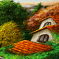 1000 Pieces Jigsaw Puzzle - Cottage in the Forest (1931)