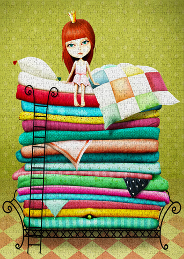 1000 Pieces Jigsaw Puzzle - Princess on the Pea (1946)
