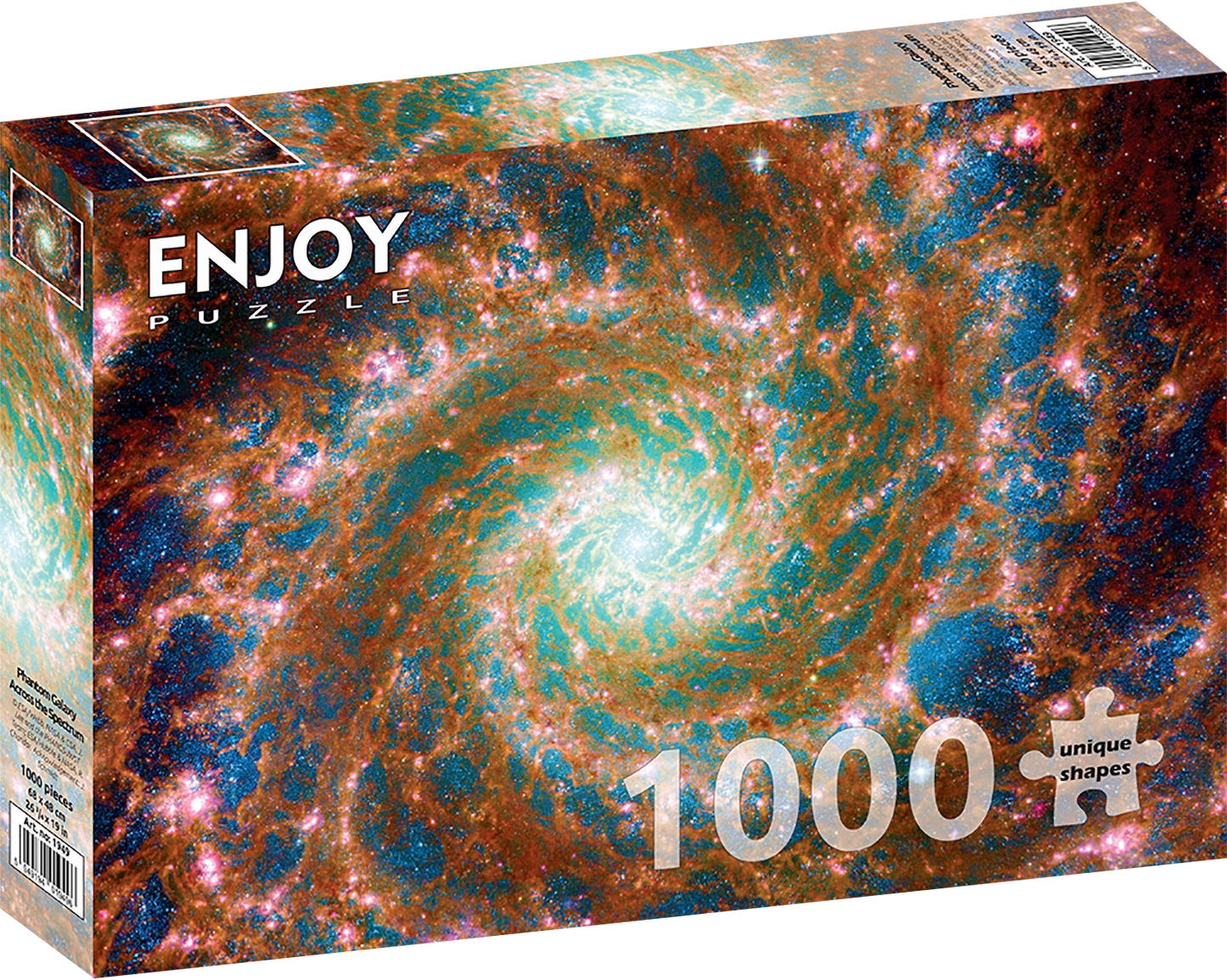1000 Pieces Jigsaw Puzzle - Phantom Galaxy Across the Spectrum (1949)