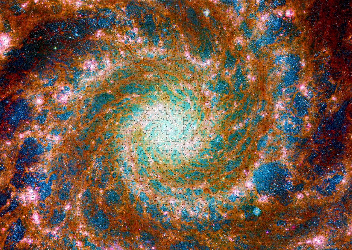 1000 Pieces Jigsaw Puzzle - Phantom Galaxy Across the Spectrum (1949)