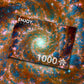 1000 Pieces Jigsaw Puzzle - Phantom Galaxy Across the Spectrum (1949)