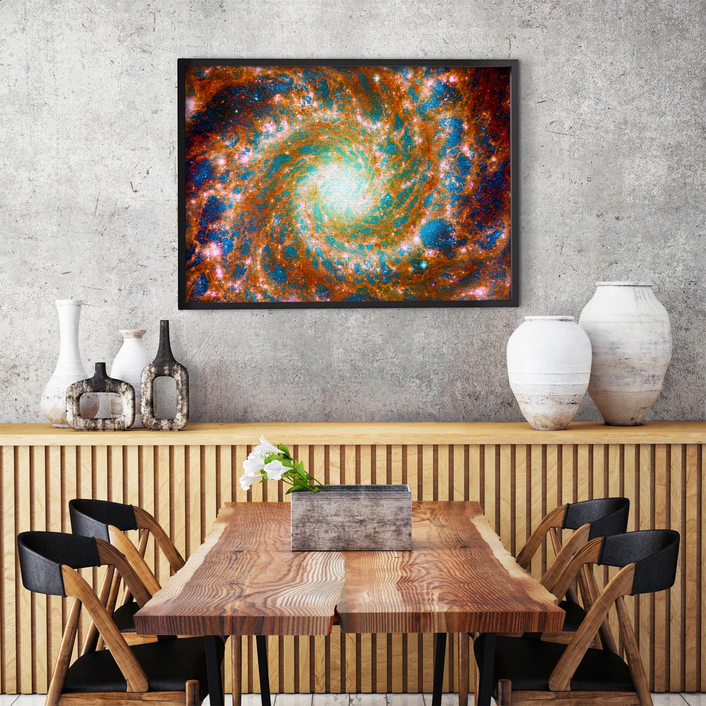 1000 Pieces Jigsaw Puzzle - Phantom Galaxy Across the Spectrum (1949)