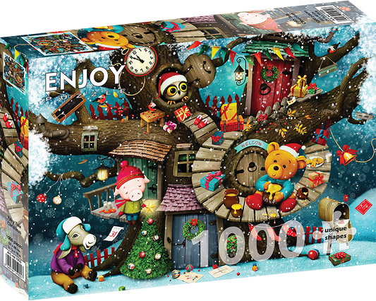 1000 Pieces Jigsaw Puzzle - Fairy Tale Christmas (1955)